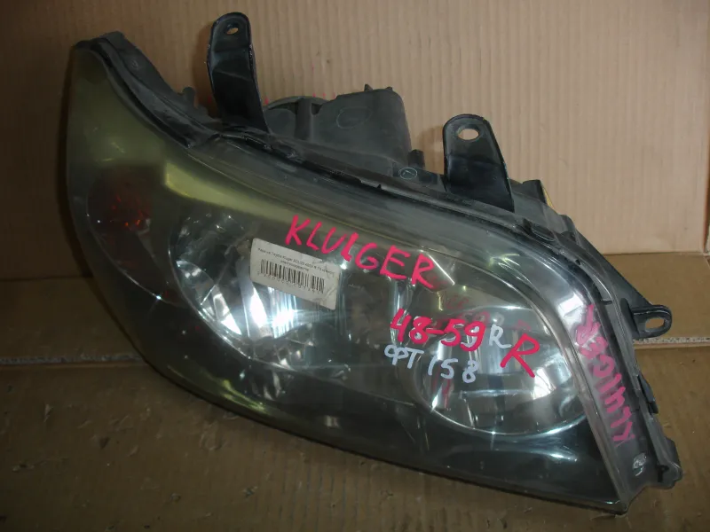 Фары оптика Toyota KLUGER Цена указана за одну