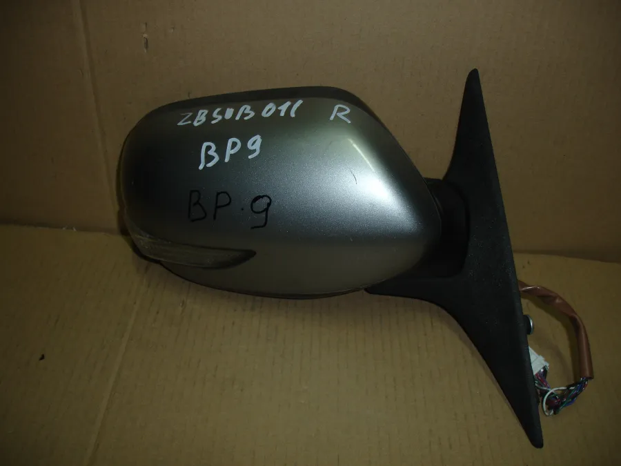 Зеркало боковое правое Subaru Outback BP9 серебро