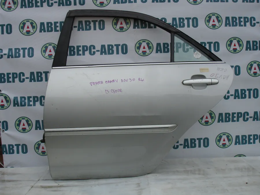 Дверь боковая задняя левая Toyota Camry ACV30 перламутр