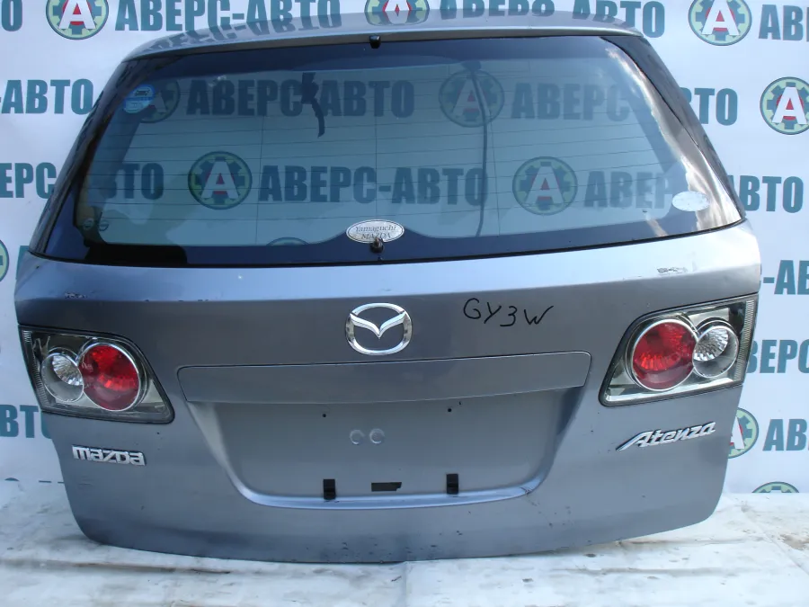 Дверь багажника Mazda Atenza GY3W серая