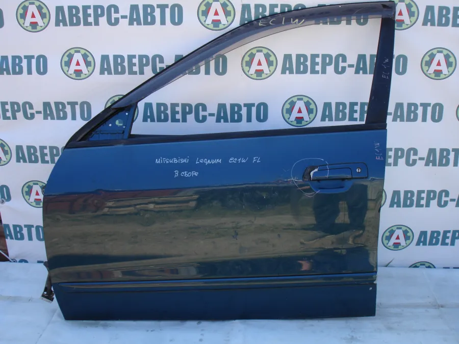 Дверь боковая левая передняя  Mitsubishi Legnum EC1W черная