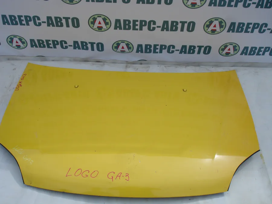 Капот Honda Logo GA3 D13B желтый
