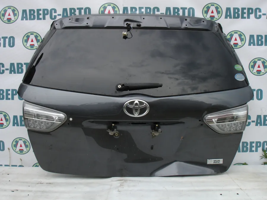 Дверь багажника Toyota Wish ZGE20 серый металлик