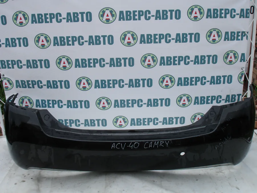 Бампер задний Toyota Camry ACV40 черный