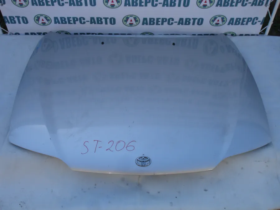 Капот Toyota Curren ST206 серебро