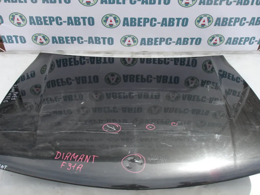 Капот Mitsubishi Diamante F31A черный