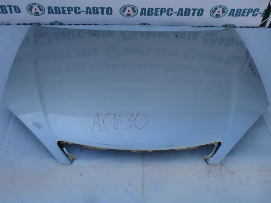Капот Toyota Camry ACV30 серебро
