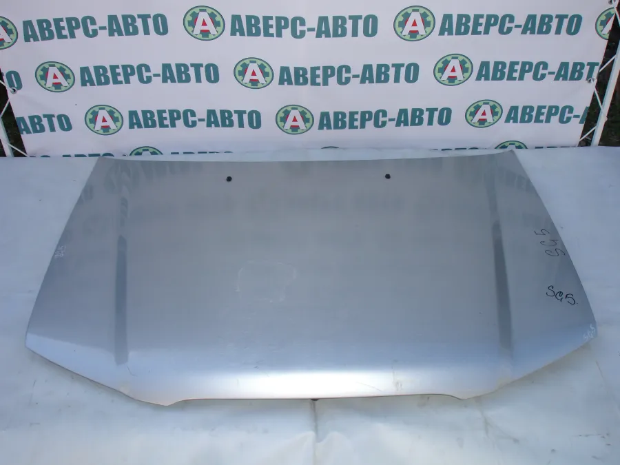 Капот Subaru Forester SG5 серебро