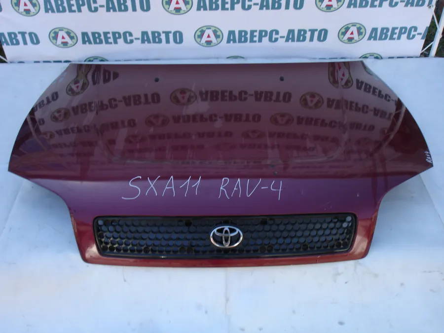 Капот Toyota RAV4 SXA11 бордовый