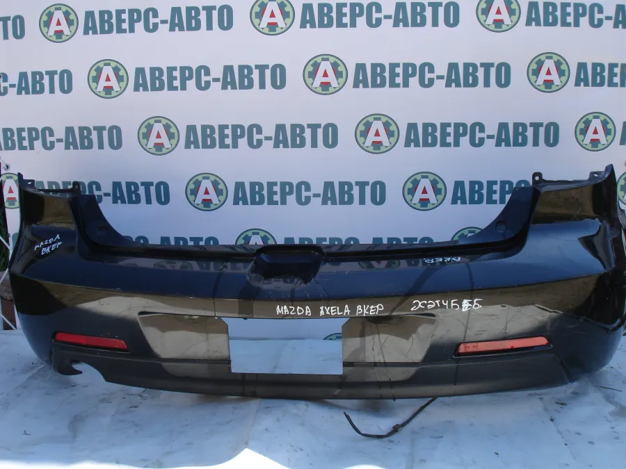 Бампер задний Mazda Axela BKEP LF-DE черный