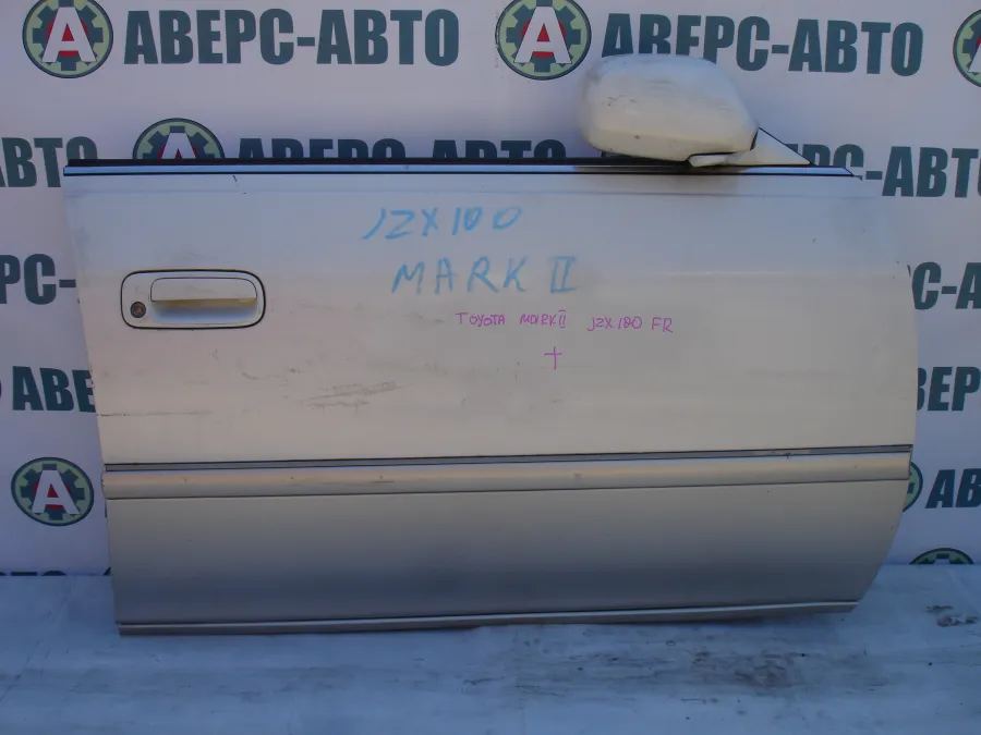 Дверь боковая правая задняя Toyota Mark II JZX100 перламутр