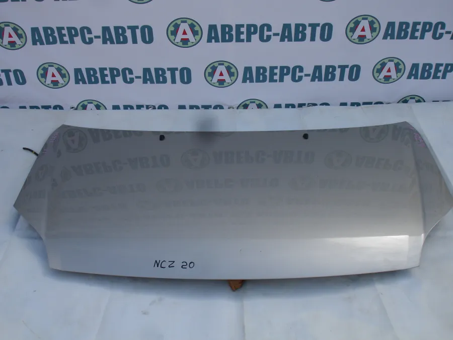 Капот Toyota Raum NCZ20 1NZ-FE Серебро