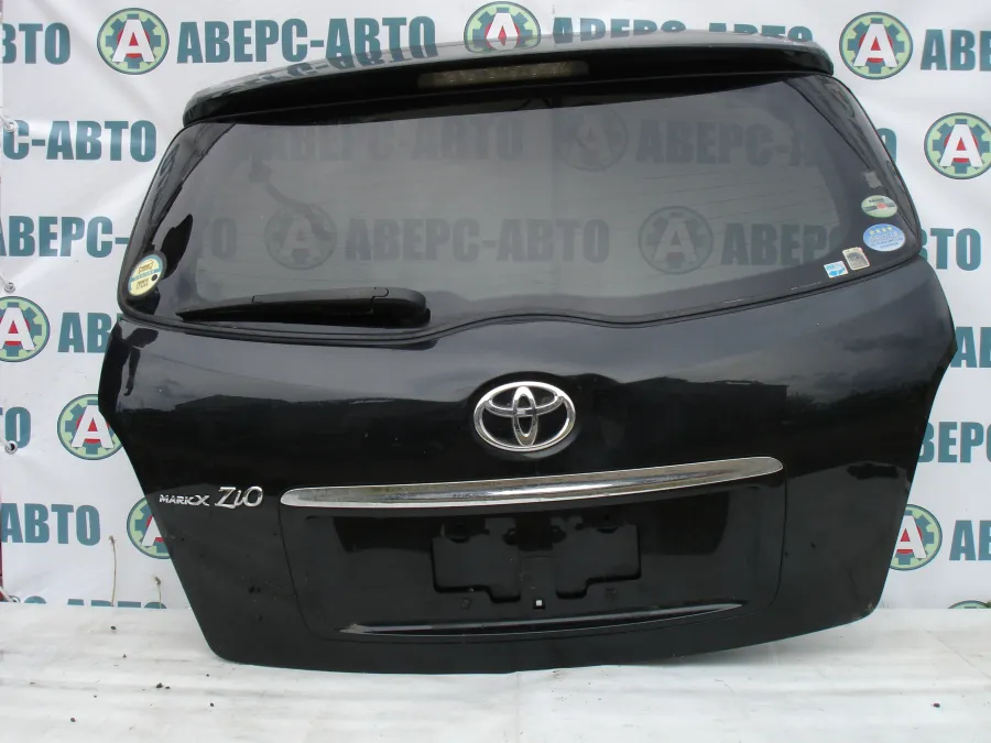 Дверь багажника Toyota Mark X ZIO ANA10 черная