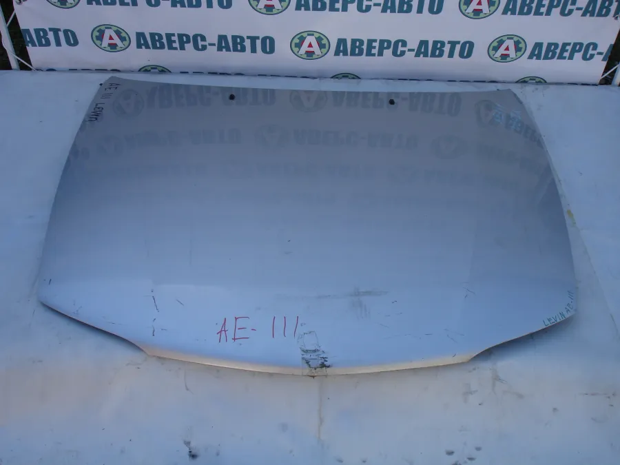 Капот Toyota Corolla AE110 5A-FE серебро