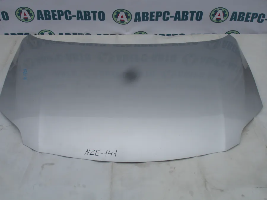 Капот Toyota Corolla Fielder NZE141 Серебро