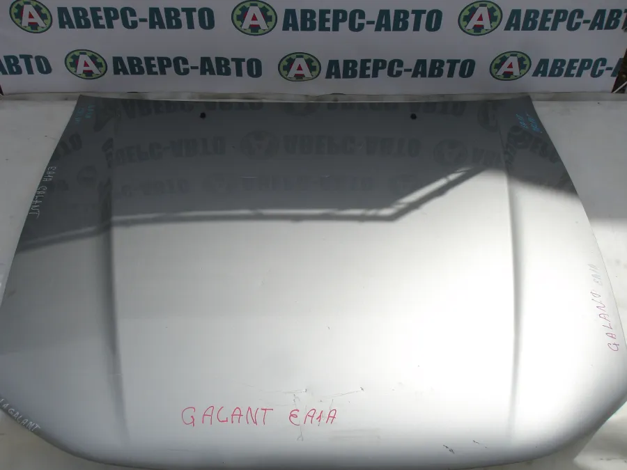 Капот Mitsubishi Galant EA1A серебро