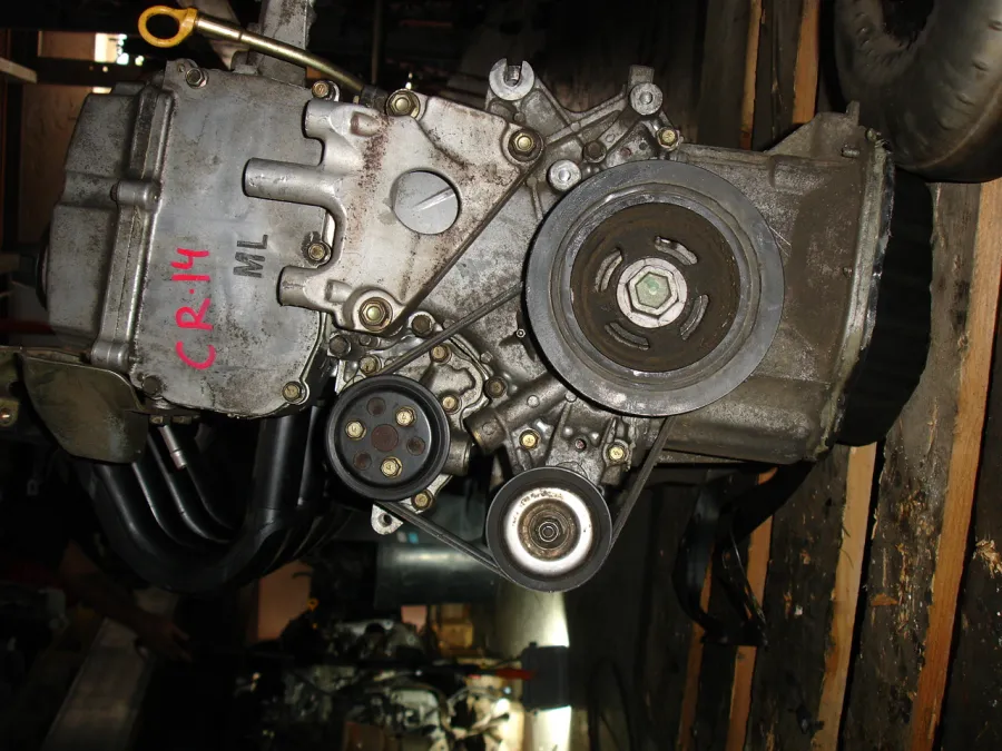 Двигатель Nissan March K12 CR14DE